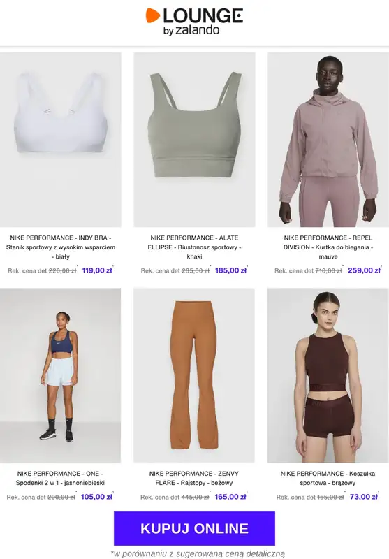 Lounge by Zalando - gazetka promocyjna Specjalne okazje: Nike Performance od czwartku 30.10 do poniedziałku 03.11 - strona 5
