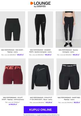 Lounge by Zalando - gazetka promocyjna Specjalne okazje: Nike Performance od czwartku 30.10 do poniedziałku 03.11 - strona 2