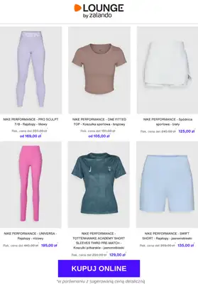 Lounge by Zalando - gazetka promocyjna Specjalne okazje: Nike Performance od czwartku 30.10 do poniedziałku 03.11 - strona 4