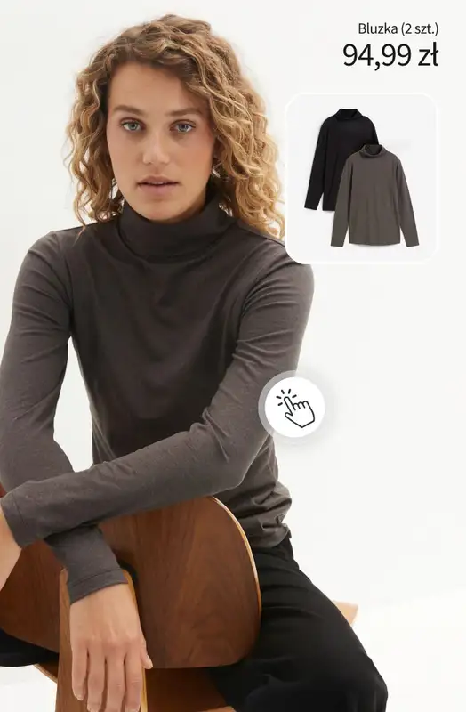 bonprix - gazetka promocyjna Kolekcja BASIC od piątku 31.10 do czwartku 06.11 - strona 15