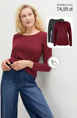 bonprix - gazetka promocyjna Kolekcja BASIC od piątku 31.10 do czwartku 06.11 - strona 12 bonprix - gazetka promocyjna Kolekcja BASIC od piątku 31.10 do czwartku 06.11 - strona 12