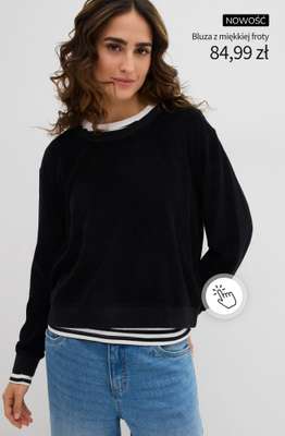 Bluza z miękkiej froty