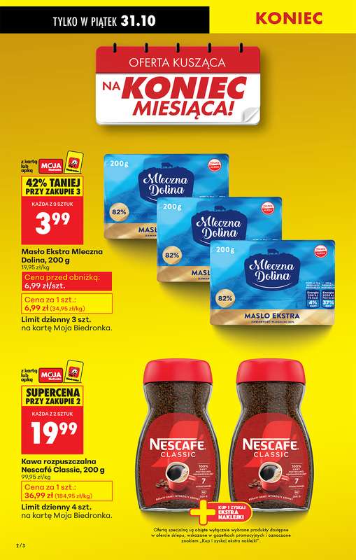 Biedronka - gazetka promocyjna Najlepsze promocje! od 艣rody 29.10 do pi膮tku 31.10 - strona 3 Biedronka - gazetka promocyjna Najlepsze promocje! od 艣rody 29.10 do pi膮tku 31.10 - strona 3
