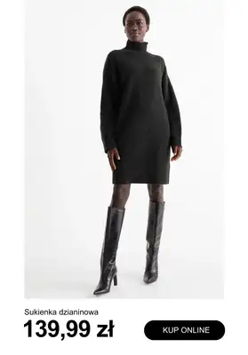 C&A - gazetka promocyjna Sukienki dzianinowe od piątku 31.10  - strona 3 C&A - gazetka promocyjna Sukienki dzianinowe od piątku 31.10  - strona 3