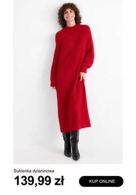 C&A - gazetka promocyjna Sukienki dzianinowe od piątku 31.10  - strona 11