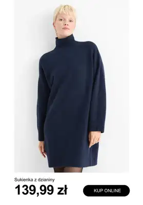 C&A - gazetka promocyjna Sukienki dzianinowe od piątku 31.10  - strona 9 C&A - gazetka promocyjna Sukienki dzianinowe od piątku 31.10  - strona 9