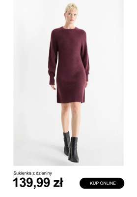 C&A - gazetka promocyjna Sukienki dzianinowe od piątku 31.10  - strona 6