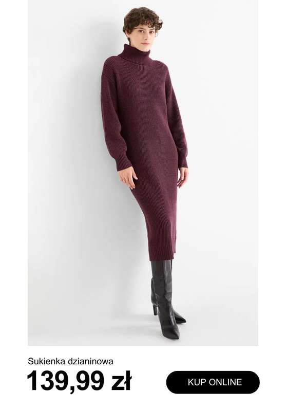 C&A - gazetka promocyjna Sukienki dzianinowe od piątku 31.10  - strona 5