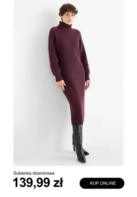 C&A - gazetka promocyjna Sukienki dzianinowe od piątku 31.10  - strona 5 C&A - gazetka promocyjna Sukienki dzianinowe od piątku 31.10  - strona 5