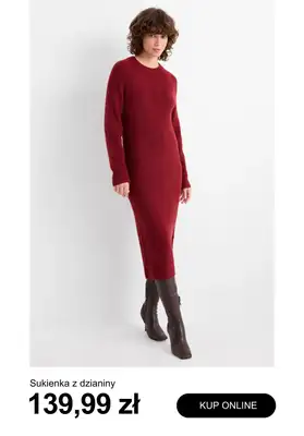 C&A - gazetka promocyjna Sukienki dzianinowe od piątku 31.10  - strona 2 C&A - gazetka promocyjna Sukienki dzianinowe od piątku 31.10  - strona 2
