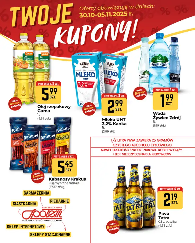 Społem Częstochowa - gazetka promocyjna Plakaty promocyjne   - strona 2