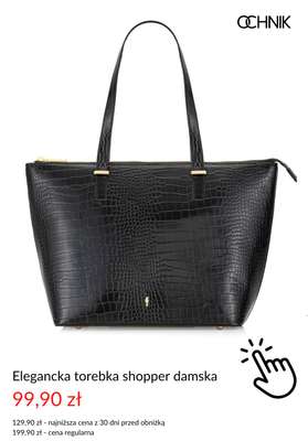 Elegancka torebka shopper damska