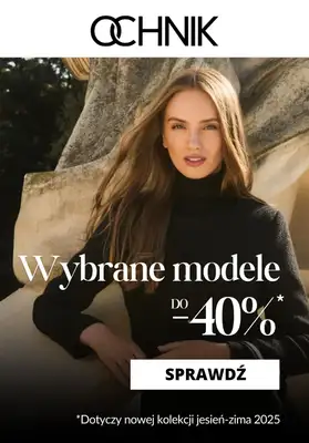 BEST SALE - gazetka promocyjna Ochnik | Do -40% na wybrane modele od czwartku 30.10  BEST SALE - gazetka promocyjna Ochnik | Do -40% na wybrane modele od czwartku 30.10