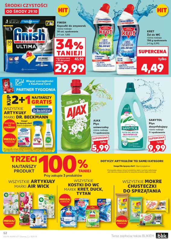 Kaufland - gazetka promocyjna Oferta Kaufland od środy 29.10 do środy 05.11 - strona 52 Kaufland - gazetka promocyjna Oferta Kaufland od środy 29.10 do środy 05.11 - strona 52