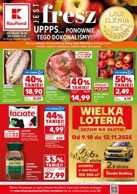 Kaufland - gazetka promocyjna Oferta Kaufland od środy 29.10 do środy 05.11