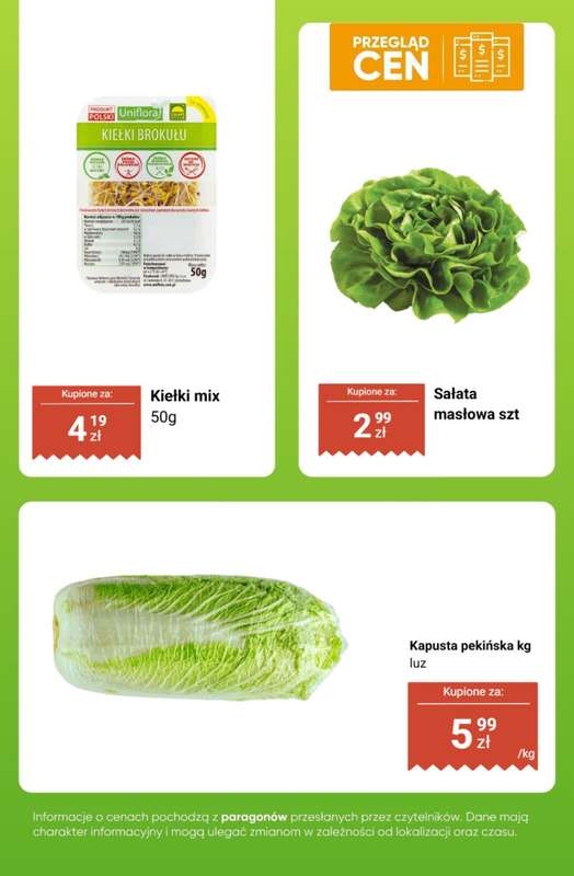 Dino - gazetka promocyjna Owoce i warzywa - przegląd cen od poniedziałku 03.11 do niedzieli 09.11 - strona 11