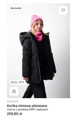 BEST SALE - gazetka promocyjna Coccodrillo | -20% na okrycia wierzchnie od czwartku 30.10  - strona 2