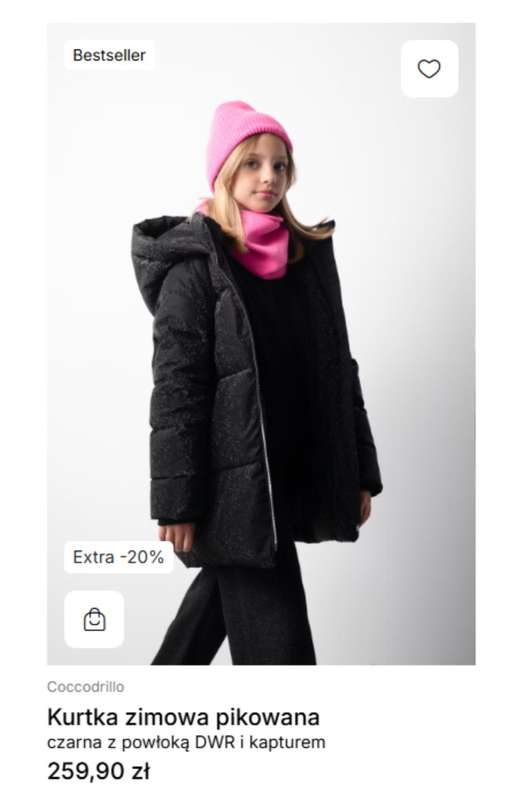 BEST SALE - gazetka promocyjna Coccodrillo | -20% na okrycia wierzchnie od czwartku 30.10  - strona 2