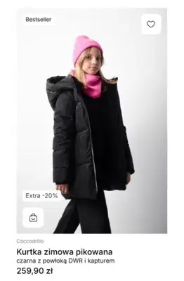 BEST SALE - gazetka promocyjna Coccodrillo | -20% na okrycia wierzchnie od czwartku 30.10  - strona 2 BEST SALE - gazetka promocyjna Coccodrillo | -20% na okrycia wierzchnie od czwartku 30.10  - strona 2