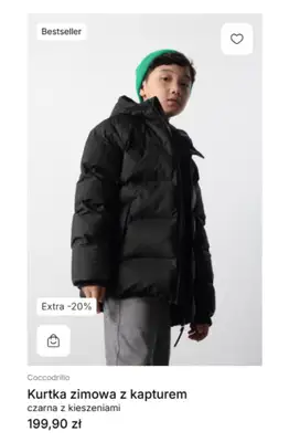 BEST SALE - gazetka promocyjna Coccodrillo | -20% na okrycia wierzchnie od czwartku 30.10  - strona 4 BEST SALE - gazetka promocyjna Coccodrillo | -20% na okrycia wierzchnie od czwartku 30.10  - strona 4