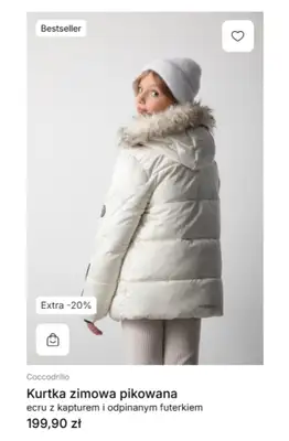 BEST SALE - gazetka promocyjna Coccodrillo | -20% na okrycia wierzchnie od czwartku 30.10  - strona 5 BEST SALE - gazetka promocyjna Coccodrillo | -20% na okrycia wierzchnie od czwartku 30.10  - strona 5