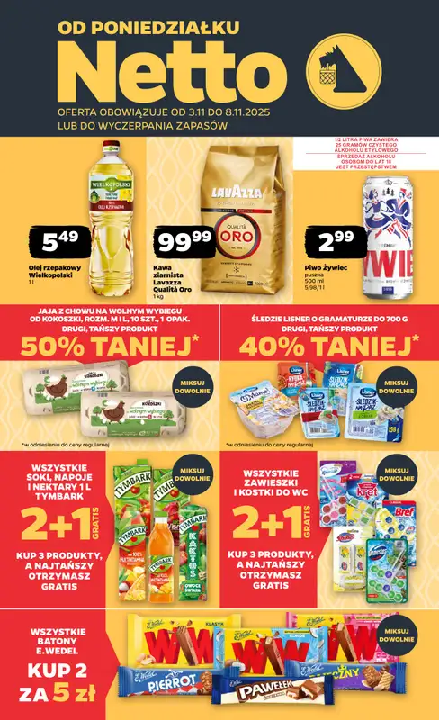 Netto - gazetka promocyjna Gazetka Spożywcza  