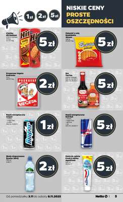 Netto - gazetka promocyjna Gazetka Spożywcza od poniedziałku 03.11 do soboty 08.11 - strona 5