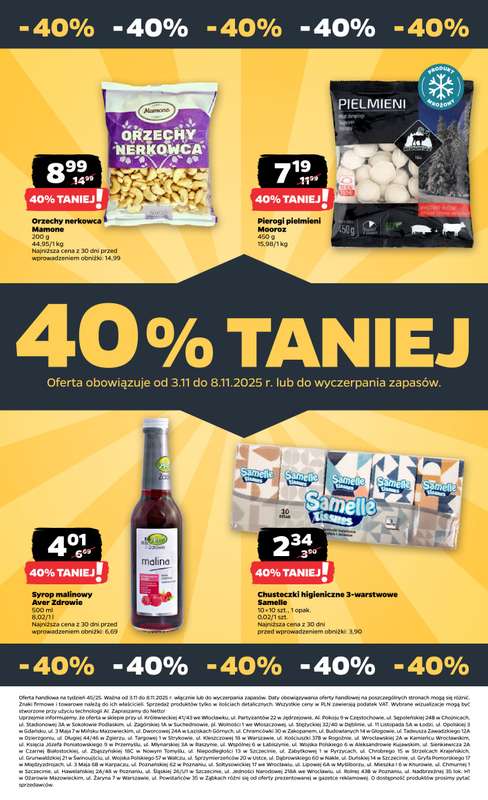 Netto - gazetka promocyjna Gazetka Spożywcza od poniedziałku 03.11 do soboty 08.11 - strona 27 Netto - gazetka promocyjna Gazetka Spożywcza od poniedziałku 03.11 do soboty 08.11 - strona 27