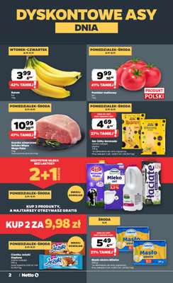 Netto - gazetka promocyjna Gazetka Spożywcza od poniedziałku 03.11 do soboty 08.11 - strona 2