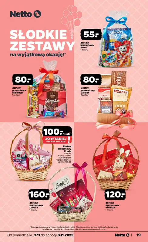 Netto - gazetka promocyjna Gazetka Spożywcza od poniedziałku 03.11 do soboty 08.11 - strona 19