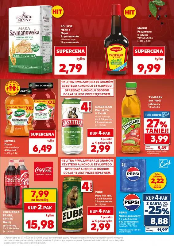 Kaufland - gazetka promocyjna Mocny Start od poniedziałku 03.11 do środy 05.11 - strona 11