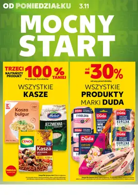 Kaufland - gazetka promocyjna Mocny Start od poniedziałku 03.11 do środy 05.11 - strona 4 Kaufland - gazetka promocyjna Mocny Start od poniedziałku 03.11 do środy 05.11 - strona 4