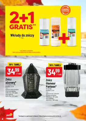 POLOmarket - gazetka promocyjna Inspirujący tydzień od środy 29.10 do wtorku 04.11 - strona 4 POLOmarket - gazetka promocyjna Inspirujący tydzień od środy 29.10 do wtorku 04.11 - strona 4
