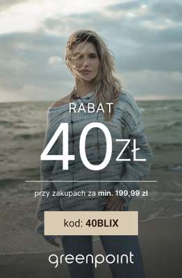 Greenpoint - gazetka promocyjna 40 zł rabatu przy zakupach za min. 199,99 zł od soboty 01.11 
