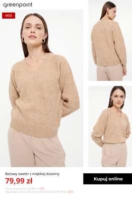 Greenpoint - gazetka promocyjna 40 zł rabatu przy zakupach za min. 199,99 zł od soboty 01.11  - strona 5