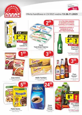 Delikatesy Sezam - gazetka promocyjna Gazetka od czwartku 13.11 do środy 26.11
