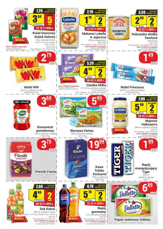 Delikatesy Sezam - gazetka promocyjna Gazetka od czwartku 13.11 do środy 26.11 - strona 3