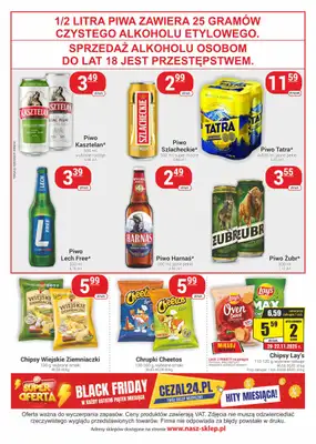 Delikatesy Sezam - gazetka promocyjna Gazetka od czwartku 13.11 do środy 26.11 - strona 4