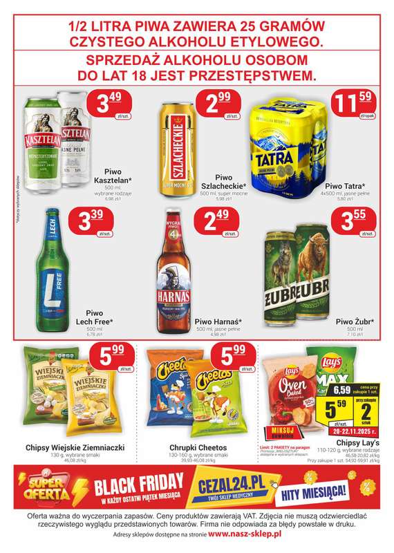 Delikatesy Sezam - gazetka promocyjna Gazetka od czwartku 13.11 do środy 26.11 - strona 4