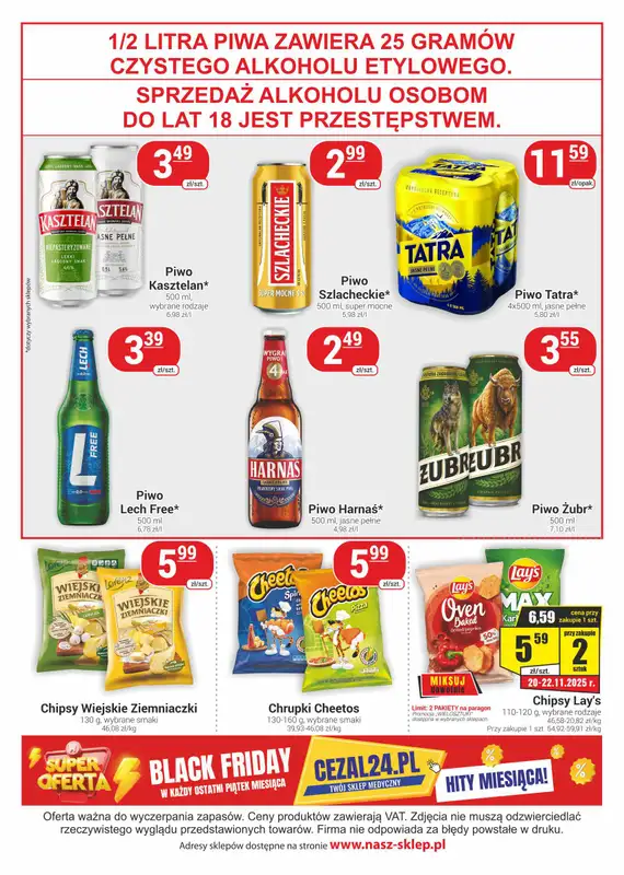 Delikatesy Sezam - gazetka promocyjna Gazetka od czwartku 13.11 do środy 26.11 - strona 4