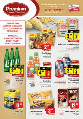 Premium - gazetka promocyjna Gazetka Premium od czwartku 13.11 do środy 26.11