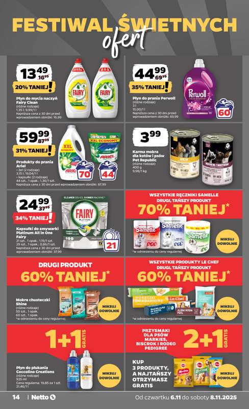 Netto - gazetka promocyjna Gazetka Spożywcza od czwartku 06.11 do soboty 08.11 - strona 14