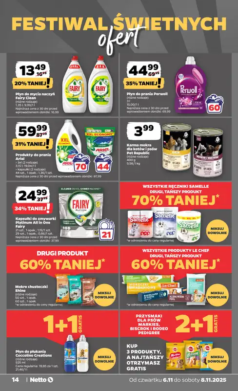 Netto - gazetka promocyjna Gazetka Spożywcza od czwartku 06.11 do soboty 08.11 - strona 14