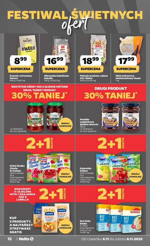 Netto - gazetka promocyjna Gazetka Spożywcza od czwartku 06.11 do soboty 08.11 - strona 12