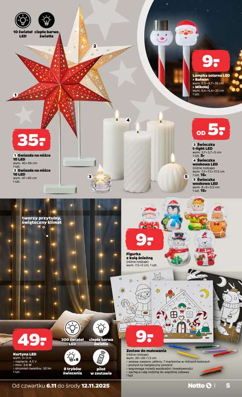 Netto - gazetka promocyjna Gazetka Non Food od czwartku 06.11 do środy 12.11 - strona 5