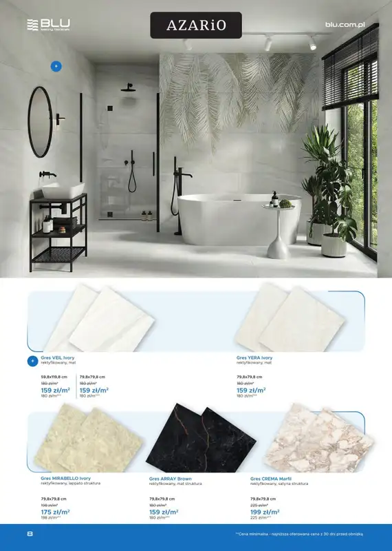 Blu Salony Łazienek - gazetka promocyjna Gazetka od soboty 01.11 do soboty 28.02 - strona 8