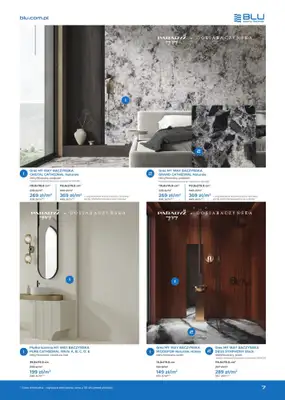 Blu Salony Łazienek - gazetka promocyjna Gazetka od soboty 01.11 do soboty 28.02 - strona 7 Blu Salony Łazienek - gazetka promocyjna Gazetka od soboty 01.11 do soboty 28.02 - strona 7