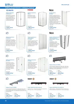 Blu Salony Łazienek - gazetka promocyjna Gazetka od soboty 01.11 do soboty 28.02 - strona 10 Blu Salony Łazienek - gazetka promocyjna Gazetka od soboty 01.11 do soboty 28.02 - strona 10