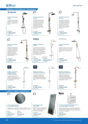 Blu Salony Łazienek - gazetka promocyjna Gazetka od soboty 01.11 do soboty 28.02 - strona 14 Blu Salony Łazienek - gazetka promocyjna Gazetka od soboty 01.11 do soboty 28.02 - strona 14