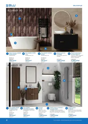 Blu Salony Łazienek - gazetka promocyjna Gazetka od soboty 01.11 do soboty 28.02 - strona 2 Blu Salony Łazienek - gazetka promocyjna Gazetka od soboty 01.11 do soboty 28.02 - strona 2